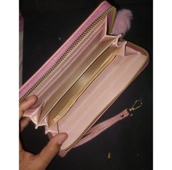 pcs women’s long wallet new simple fashion single zipper large capacity clutch bag ladies - Image 2