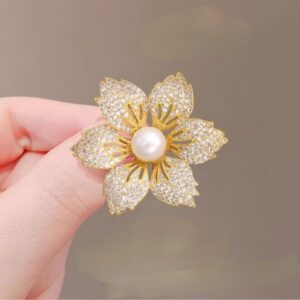 Brooch hijab safety pin