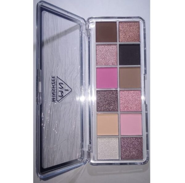 12 Colors Eyeshadow Palette Natural Long-lasting Waterproof Makeup Cosmetic - Image 3