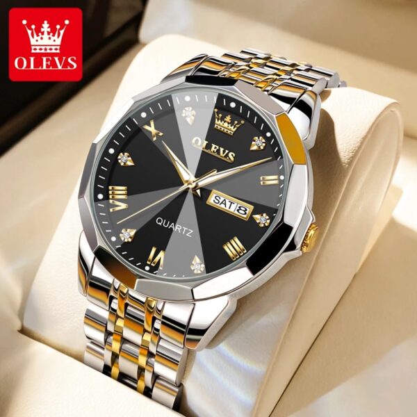 olevs watch for men. ghory( water proof) - Image 6