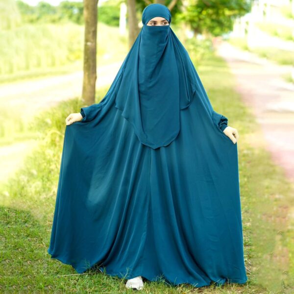 Floor Touch Long Abaya-ফ্লোর টাচ লং borka - Image 6