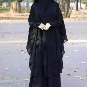মানজিয়া বোরকা সেট(Manzia Burka Set)