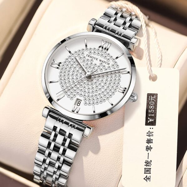 white color watch for girls