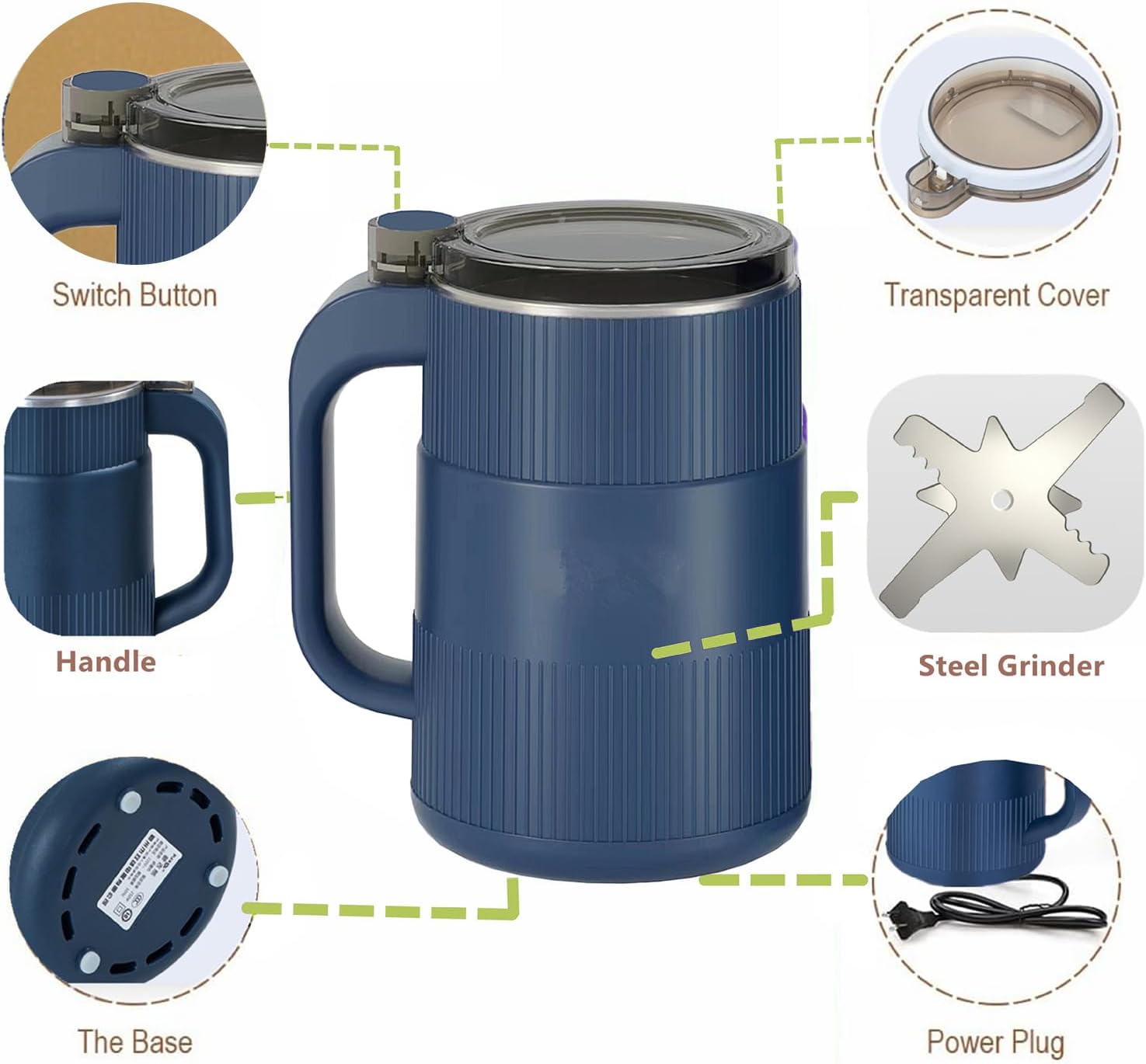 ⚙️ Smart Multifunctional Electric Grinder (300W)গ্রাইন্ড - Image 2