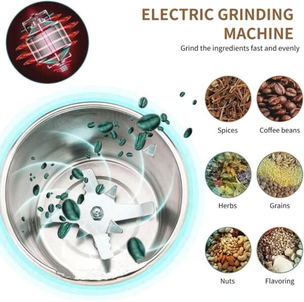 ⚙️ Smart Multifunctional Electric Grinder (300W)গ্রাইন্ড - Image 5