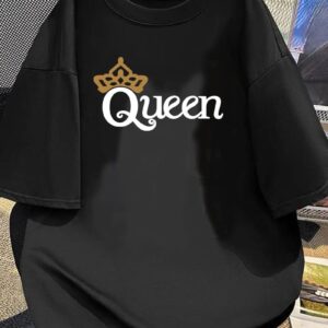T-shirts for girls (মেয়েদের টি-শার্ট ) মেয়েদের গেঞ্জি black