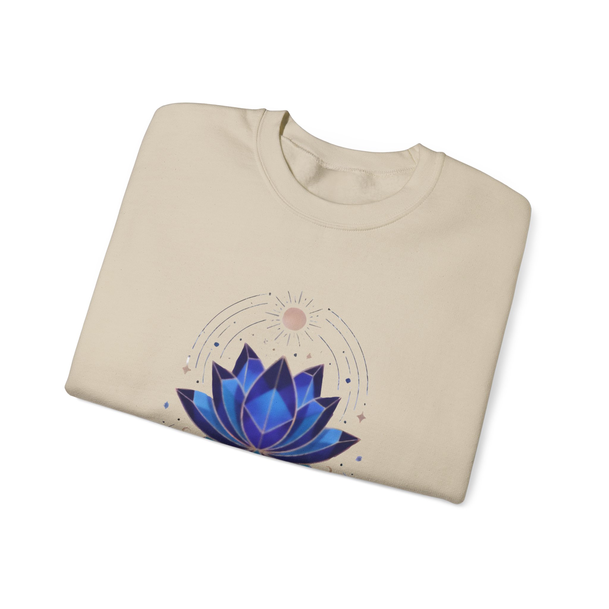 white t-shirt for girls with blue design. - Image 7